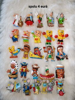 Kinder hračky 1 - 4