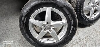 Audi ALU disky + pneu zima - 4