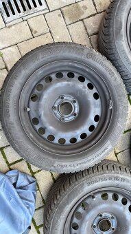 Predám 16" plechové disky 6 1/2 JX 16 H2 ET37 - 4