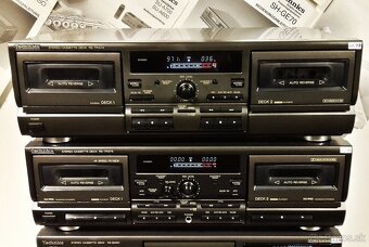 SERIA 5x tape deck TECHNICS, dolby system B,C, HX PRO = Ka2 - 4