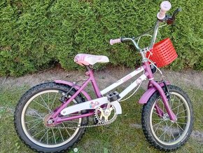 dievčenský detský bicykel 16 - 4