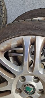 THEMISTO SKODA SUPERB ALU DISKY 225/40 R18 5x112 7,5j ET46. - 4