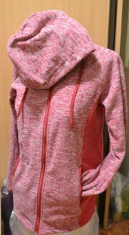 Nová Predĺžená mikina na zips s kapucňou S/M - 4