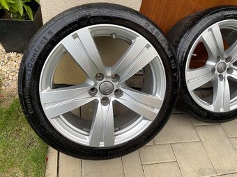 Orig. alu disky. AUDI A4 A5 5x112 8J x18 ET 25 245 40 R18 - 4