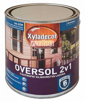 Xyladecor Tixotropná hrubovrstvá lazúra Oversol 2v1 - 4