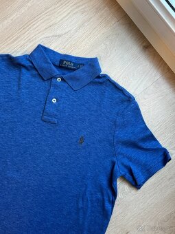 Modrá polokošeľa Polo Ralph Lauren - 4