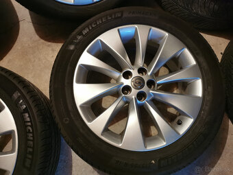 Opel Mokka X - originál 18" alu disky s letnými pneu - 4