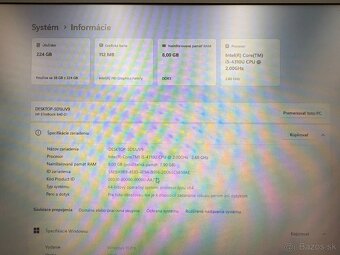 Notebook HP 840 G1 / i5 / 8GB RAM / 256GB SSD / W11 - 4