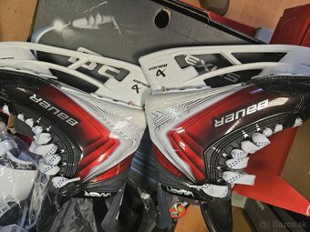 korčule BAUER VAPOR FLYLITE - v červenej farbe 9,5 fit2 NOVE - 4