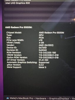 MacBook pro 2019 16inch - 4