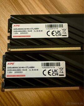 Operačná pamät RAM DDR5 Adata XPG 32GB KIT - 4