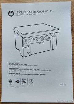 ✔️ Tlačiareň HP Laserjet Professional MC1132 - 4