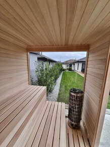 Exterierová fínska sauna - 4