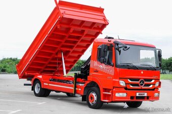 MERCEDES ATEGO 1224 TROJSTRANNÝ SKLÁPAČ + HYDRAULICKÁ RUKA - 4