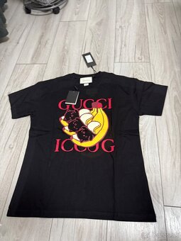 Gucci čierne tričko S - 4