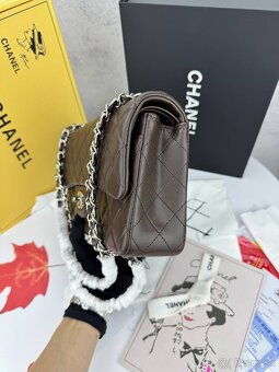 Elegantná dámska kabelka v štýle Chocolate Silver - 4