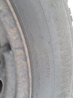 Sada 4ks plechovych diskov + sada 4ks zimnych pneumatik - 4