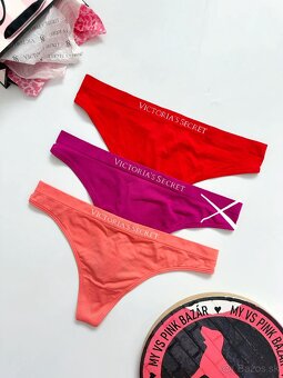 Victoria’s Secret PINK tanga nohavičky M - 4