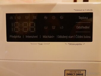 LG parná práčka plnená spredu - 4