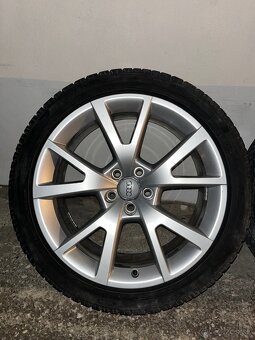 DISKY R19 AUDI 5x112 + zimné Dunlop - 4