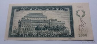 Bankovka 5000 korún. - 4
