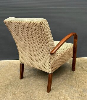 Art deco kreslo Halabala - 4