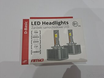 Led žiarovky D1S - 70W - canbus - 6800 Lm - 4