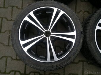 Elektrony Borbet Black 5x100 r17, zimne pneu. 225/45 r17 - 4