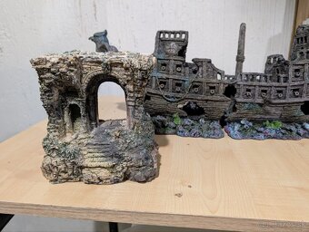 Akváriové dekorácie + EHEIM technika - 4