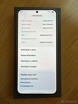 Samsung Galaxy S25 FE 8GB/128GB - 4
