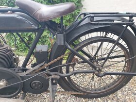 Veteran motocykel Bown Villiers rv 1916 270ccm s papiermi TP - 4