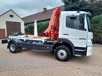 MERCEDS ATEGO 1218 HÁKOVÝ NOSIČ KONTAJNEROV RUKA - 4