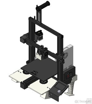 Predám 3D tlačiareň Creality Ender 3 - 4