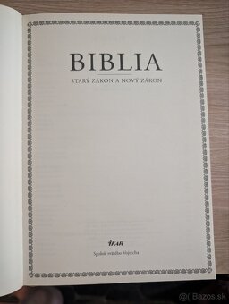 Pradam vydanie Biblia v zlatom obale - 4