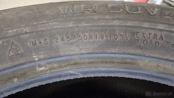 Zimne pneumatiky 245/50 r19 105V nokian - 4