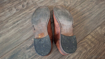 Pánske poltopánky - GINO ROSSI - VERO CUOIO - 4