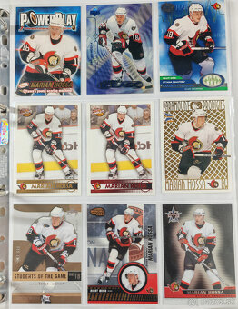 Predám hokejové kartičky Marián Hossa 3 - 4