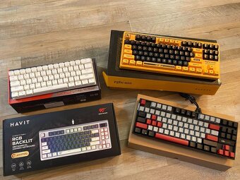Predám nové mechanické klávesnice - 4