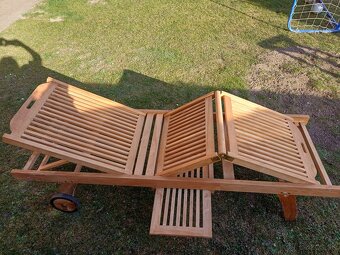 Zahradne drevene lehatko - 4