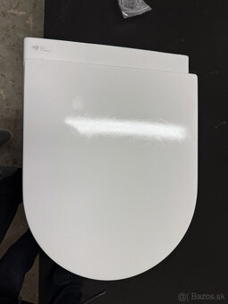 WC závesné SAT Brevis vrátane dosky softclose, zadný odpad - 4