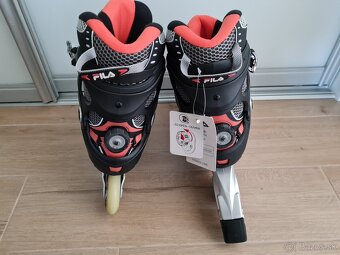 pánske kolieskové korčule FILA PRIMO XTA BLACK/RED - 4