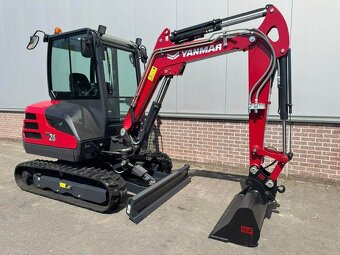 minibager Yanmar SV26 rýpadlo RV2024 ( cca 3 ton ) záruka - 4