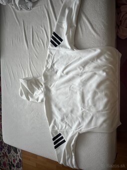 Mikina Adidas s kapucou biela - 4