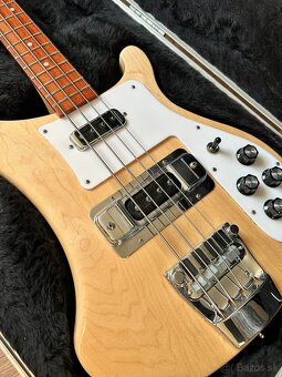 Rickenbacker 4003S Mapleglo – kufor + straplocky - 4