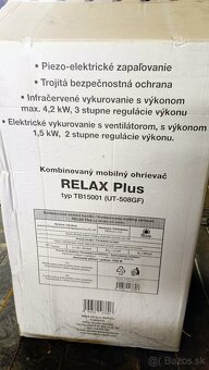 Plynové kachle MEVA Relax PLUS TB15001 - 4