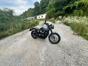 2019 Triumph Bonneville T120 Black kupovaný na SR - 4