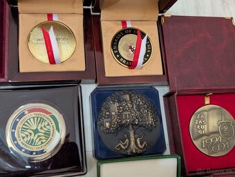 Zahraničné medaile plakety - 4