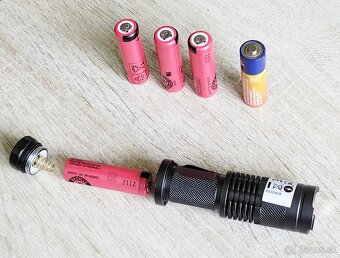 Bateria UR14500 Sanyo 3.7V, (720mAh) Li-ion nabijatelna - 4