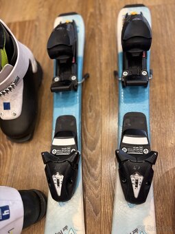 Detské lyže s lyžiarkami - 4