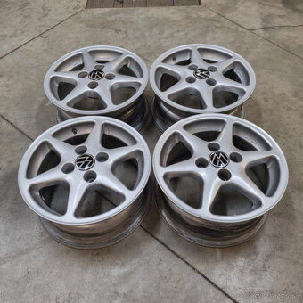 Hliníkové disky 4x100 R14 6J ET37 - 4